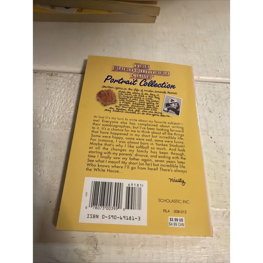 The Babysitters Club Portrait Collection Complete Set 6 Book +The BSC movie Book - Picture 12 of 16
